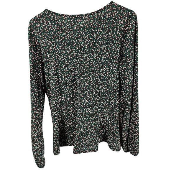 Womens long sleeve blouse XL Black Brand MI Lieux Excellent Condition (i2/36) - Picture 1 of 4